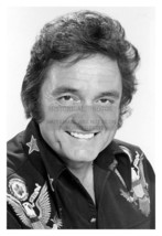 Johnny Cash American Songwriter Singer B&amp;W Portrait 1977 4X6 Photo - £7.94 GBP