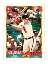 1990 Topps Ames All-Stars #15 Cal Ripken Baltimore Orioles - £3.20 GBP