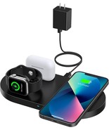Wireless Charger, 3 in 1 Wireless Charging Station (with Adapter) - £18.99 GBP