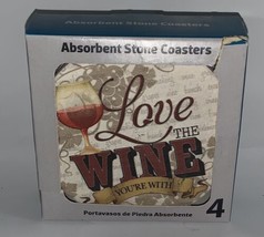 Absorbent Stone Coasters - £6.81 GBP