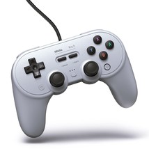 (Gray Edition) 8Bitdo Pro 2 Wired Controller For Switch,, And Raspberry Pi. - £36.10 GBP