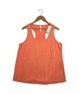 New Livi Lane Bryant Tank Top Womens 18 20 Orange Racerback Wicking Work... - $33.83 CAD