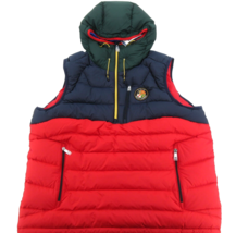 Polo Ralph Lauren Big Crest Patch Hooded Puffer Vest Mens Size Large NEW $298 - £139.67 GBP