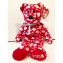 Hearts-A-Flutter Valentine Bear Ty Beanie Baby MWMT Collectible Retired - £11.95 GBP