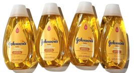4 Pack Johnson&#39;s Baby Shampoo Gentle To Eyes As Pure Water No Paraben 6.8oz - £25.01 GBP