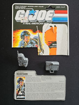 GI Joe 1986 MAINFRAME Computer Specialist File Card &amp; Accessories Only N... - $345.60 MXN