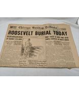 Chicago Sunday Tribune April 15 1945 Newspaper - $44.96 CAD