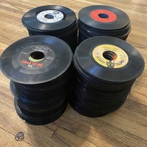 Lot Of 400. 7&quot; 45 RPM Records for Arts Crafts Decor Cleaning Party Etsy - £42.46 GBP