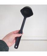 The Pampered Chef Ladle Black Nylon Cooking Serving Ladle Heavy Scratche... - $9.99