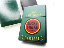 Lucky Strike 125th Anniversary Zippo 1997 MIB Rare - £111.50 GBP