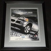 2003 Ford Explorer Framed 11x14 ORIGINAL Vintage Advertisement  - £27.24 GBP