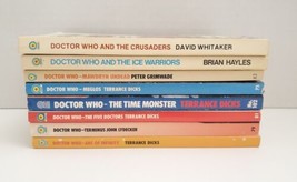 Doctor DR Who Target 1970-1980s Early Books Most 1st Prints Lot of 8 - £17.48 GBP
