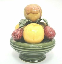 Jay Willfred Andrea by Sadek Fruit Tower in Bowl Centerpiece Peach Portugal - £15.02 GBP