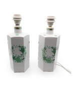 Large Herend Lamps - Pair Of Vintage Porcelain Table Lamp - Hand-painted... - $648.98 CAD