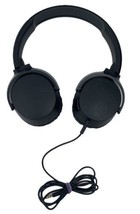 skull candy black folding wired headphones - £10.35 GBP