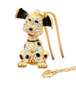 NEW NWOT Dog Pendant Necklace Gold Gift US Shipping - $10.92 CAD