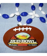 BUD BOWL Arizona &#39;08 football plastic souvenir necklace FREE - £0.00 GBP