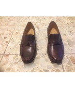 Bally Roberto Mocassini Slip On Scarpe UOMO Misura 7.5 M Pelle - $149.42 CAD