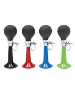 4 Pack Bike Horns For Bicycle Handlebars (4 Assorted Colors, 7 X 2 X 2 In) - £25.94 GBP