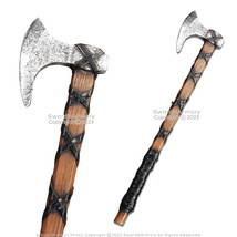 25.5” Foam Viking Bearded Axe Throwing Medieval Fantasy Cosplay Costume Prop - £17.66 GBP