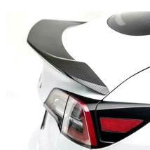  Real Carbon Fiber V-Style Trunk Spoiler Wing Fits 2017-2022 Tesla Model 3 - $188.00