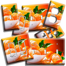 Sweet Orange Mandarins Light Switch Outlet Wall Plates Kitchen Dining Room Decor - £9.42 GBP+