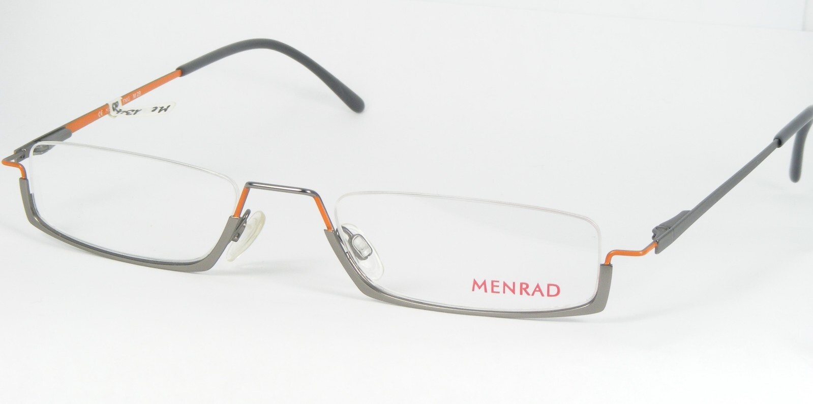 MENRAD 13141 1232 Gris / Orange Lunettes Métal Cadre 50-20-140mm - $76.23