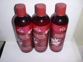 Luster&#39;s Pink Shea Butter Coconut Leave-In Hair Conditioner 12oz each - - £20.40 GBP+