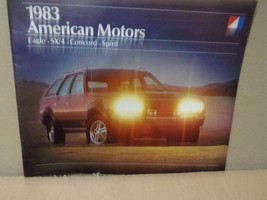 1983 American Motors  Eagles- SX4-Concord-Spirit Sales Brochure - $21.78