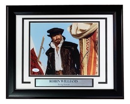 Robin Williams Firmato Incorniciato 8x10 Being Human Foto JSA - £309.42 GBP