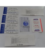 BALTIMORE Maryland 7 TICKET STUBS 1990&#39;s National Aquarium AATA Science ... - $9.50