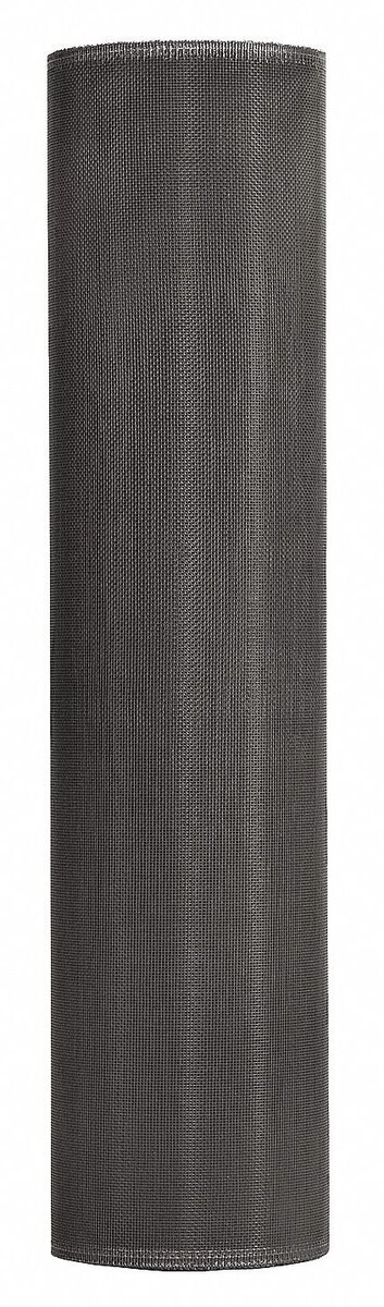 SAINT GOBAIN ADFORS FCS9369-M Charcoal Aluminum Screen, 30&quot; x 7&#39; - $28.70