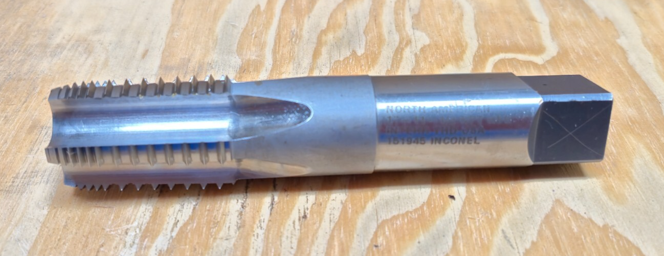 North American 1&quot;-11-1/2 NPT HSG Tap Interr Thread USA 5 flute - $19.99