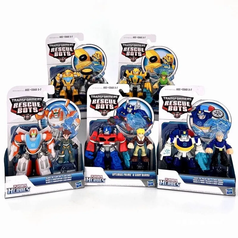 Hasbro Playskool Heroes Transformers Rescue Bots Optimus Prime Cody Burns - £24.26 GBP