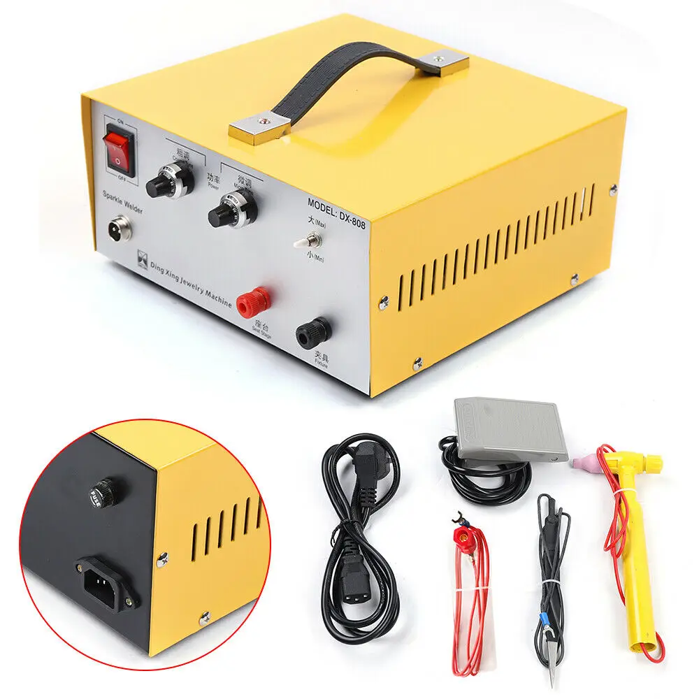 80a Pulse Sparkle Spot Welder For  Silver Platinum Jewelry Spot Welder 400w - $456.38