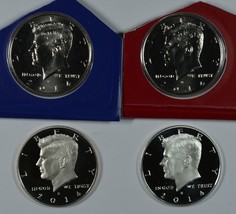 2014 P D S S Kennedy Uncirculated & Proof Half Dollars - £32.26 GBP