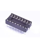 60 Pcs X Ic Sockets Low Profile Dip 16 Pins 7.62mm 0.3 &quot; Socket Holder - $126.39 MXN