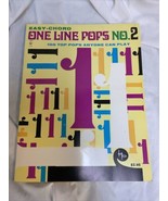 Easy-Chord One Line Pops No.2 100 Top Pops Anyone Can Play Music - £7.08 GBP