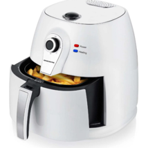 OVENTE Compact Air Fryer 3.2 Qt Electric Hot Cooker 1400W Adjustable Temperature - £44.57 GBP
