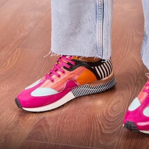 Vinci Santa Amaro Multi Color Fuchsia Women Sneaker image 14