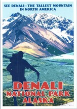 Denali National Park Sierra Club Alaska Postcard - £4.68 GBP