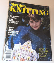 Simplicity Knitting, Winter 1987 - £4.79 GBP