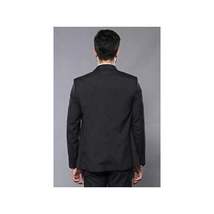 Men 3pc European Vested Suit WESSI J.VALINTIN Extra Slim Fit JV27 Black Stripe image 7