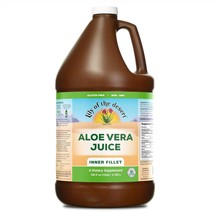 Lily of the Desert Aloe Vera Juice - Inner Fillet Aloe Vera Drink, Organic Aloe  - £41.55 GBP