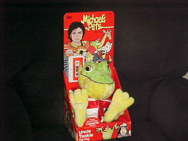 Michael Jackson Pets Uncle Tookie The Frog Plush Toy With Box and Cassette  - £116.80 GBP