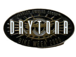 Harley Owners Group Daytona Bike Week 2000 HOG Hat Pin Vest Souvenir Motorcycle - £7.09 GBP