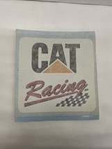 Vintage Caterpillar Racing Decal 4” X 4”” Nos New - £7.35 GBP