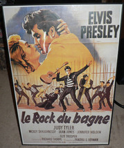 ELVIS  Reproduction JAILHOUSE ROCK 1957  French Poster 24&quot; X 36&quot; - £101.63 GBP