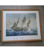 043 Geoff Hunt Limited Edition 692/700 Blue At The Mizzen Framed Signed ... - £629.29 GBP