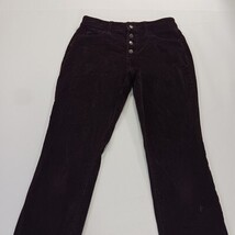 Universal Thread Women's Wine High-Rise Skinny Corduroy Pants Size 2/26R (26×28) image 12